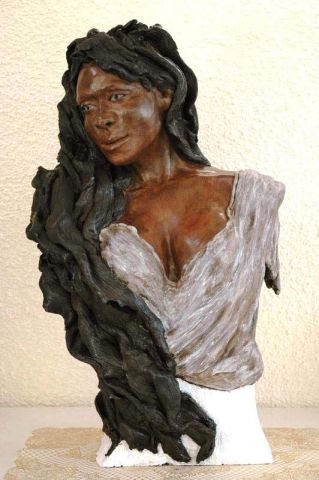 buste d'Africaine